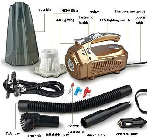 AutoClean™ I Aspiradora 4 en 1 Multifuncional para Coche