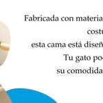 FlexiCama™ I Hamaca Ergonómica de Lujo para Gatos