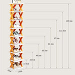 FlexiShoe™ I Zapatero Plegable Multi Altura