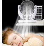 BreezeMax™ I Ventilador Portátil Recargable con Panel Solar
