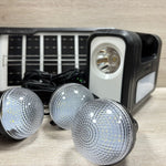 EcoPanel™ I Kit Solar con Batería Recargable y Sistema de Iluminación