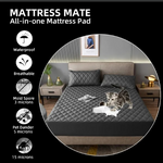 SleepGuard™ I Cubre Colchón Impermeable para Cama Doble