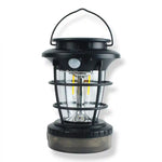 NanoLight™ I Lámpara Solar de Camping con Sensor y Luz Cálida Decorativa